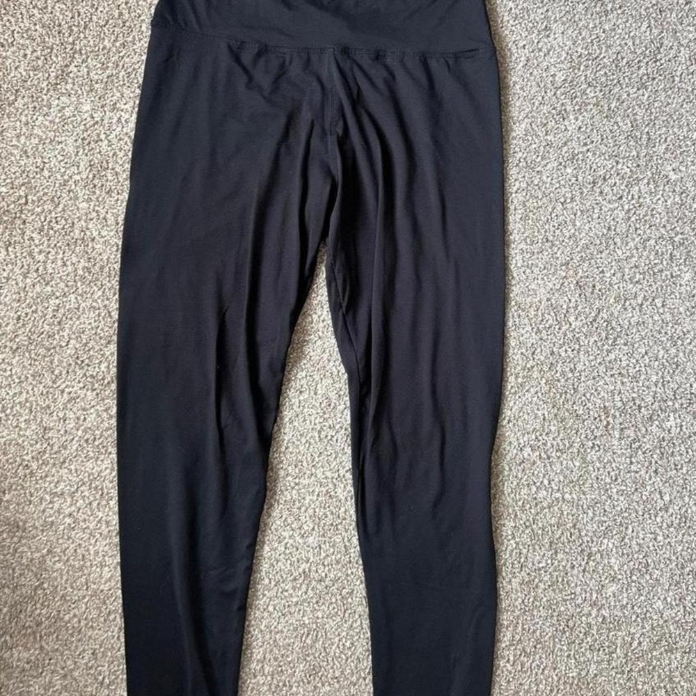 Unbranded black leggings super soft size women's L